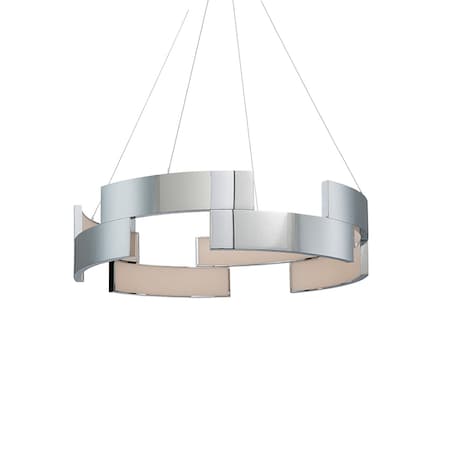 Dweled Trap 38in LED Pendant 3000K in Chrome PD-958
